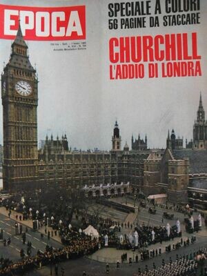 epoca rivista vintage 1965 anno XVI N.750 - Mondadori ed