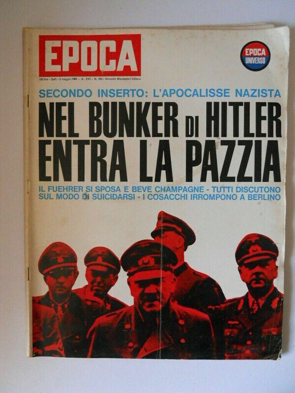 epoca rivista vintage 1965 anno XVI N.762 - Mondadori ed