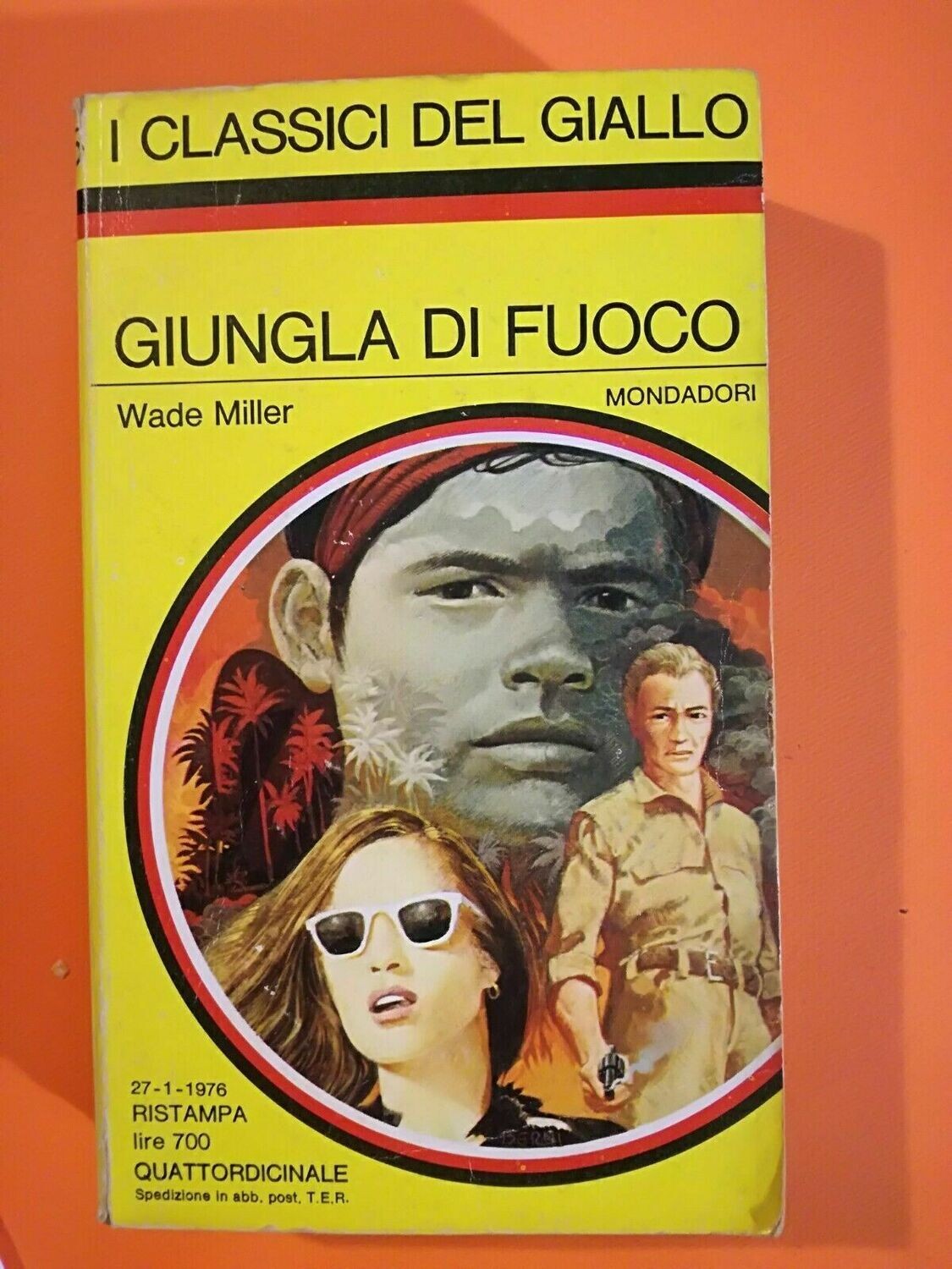 i classici del giallo mondadori n.235 giungla di fuoco