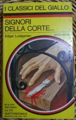 i classici del giallo mondadori n.246 signori della corte