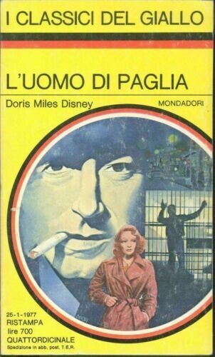 i classici del giallo mondadori n.261 L'uomo di paglia
