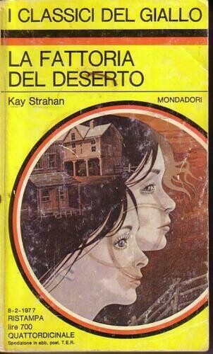 i classici del giallo mondadori n.262 La fattoria del deserto