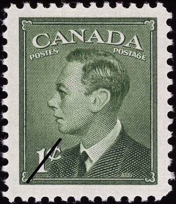 Francobollo - Canada - King George VI, from photographs by Dorothy Wilding - 1 C - 1949 - Usato