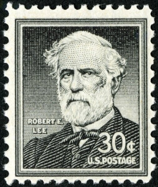 Francobollo - Stati Uniti - (1807-1870), American officer - 30 C -1955  Usato
