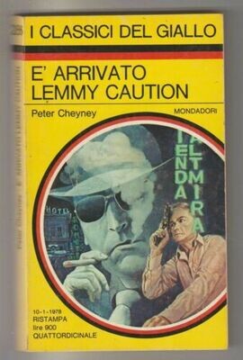 i classici del giallo mondadori n.286 E' arrivato Lemmy Caution
