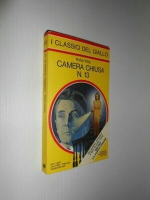i classici del giallo mondadori n.313 Camera chiusa N.13