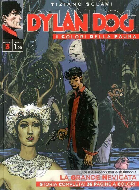 Dylan Dog i colori della paura - N.3 - la grande nevicata