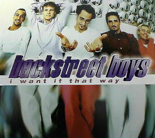 CD-Backstreet Boys ‎– I Want It That Way-Europe-Electronic, Pop-1999-VG/VG
