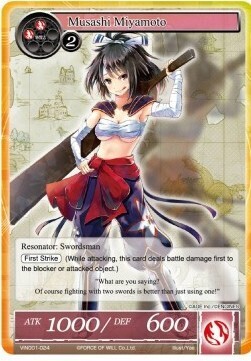 Musashi Miyamoto- FOW -VIN01-ITA-NM