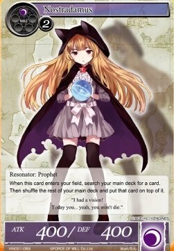 Nostradamus- FOW -VIN01-ITA-EX