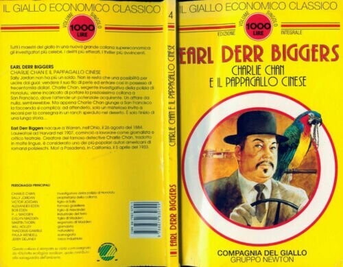 il giallo economico classico N.04 - Charlie Chan e il pappagallo cinese