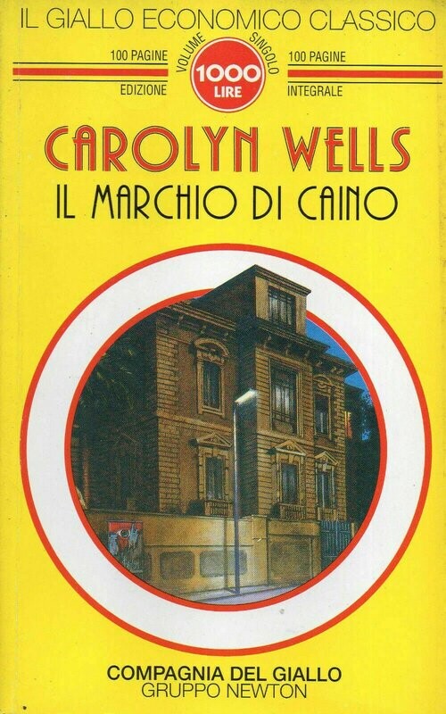 il giallo economico classico N.17 - il marchio di caino