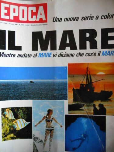 epoca rivista vintage  1966 - anno XVII N.823 - Mondadori ed