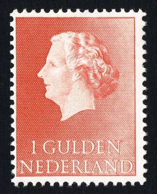 Francobollo - Paesi Bassi (Olanda) - Queen Juliana (1909-2004) - 1 G - 1954 - Usato