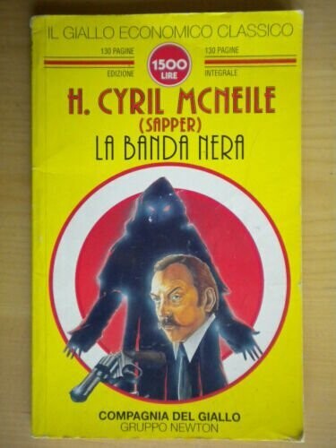 il giallo economico classico N.92 - la banda nera