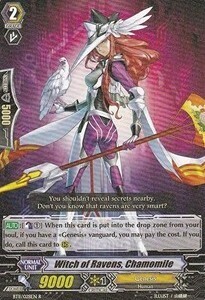 Carta Vanguard - Witch of Ravens, Chamomile [G Format] - Draghi Sigillo Liberati
