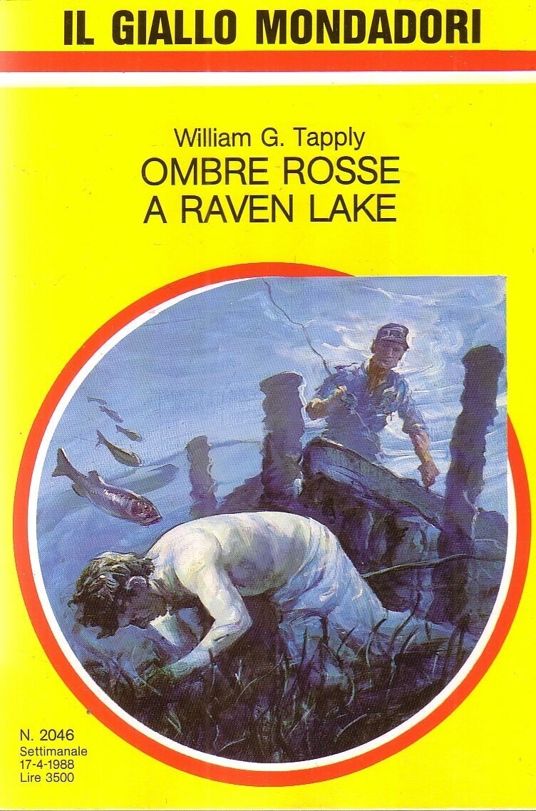 il giallo mondadori N.2046 Ombre rosse a raven lake