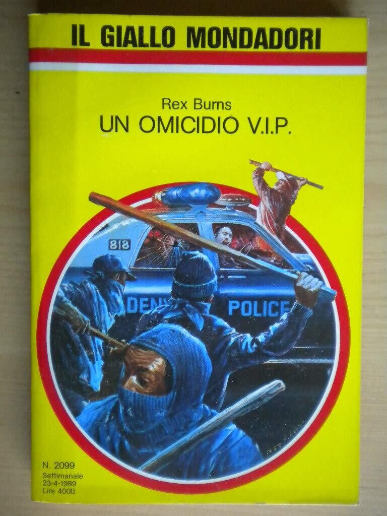 il giallo mondadori N.2099 - Un omicidio VIP