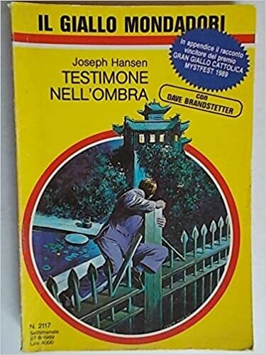 il giallo mondadori N.2117 - testimone nell'ombra