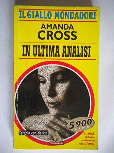 il giallo mondadori n.2648 in ultima analisi