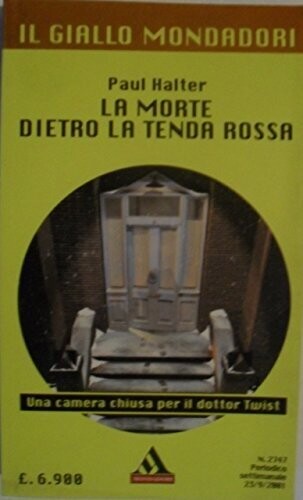 il giallo mondadori n.2747 la morte dietro la tenda rossa