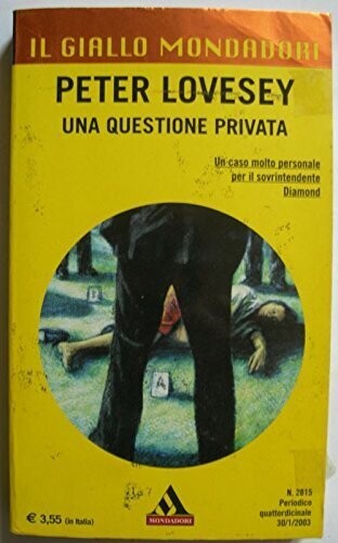 il giallo mondadori n.2815 una questione privata
