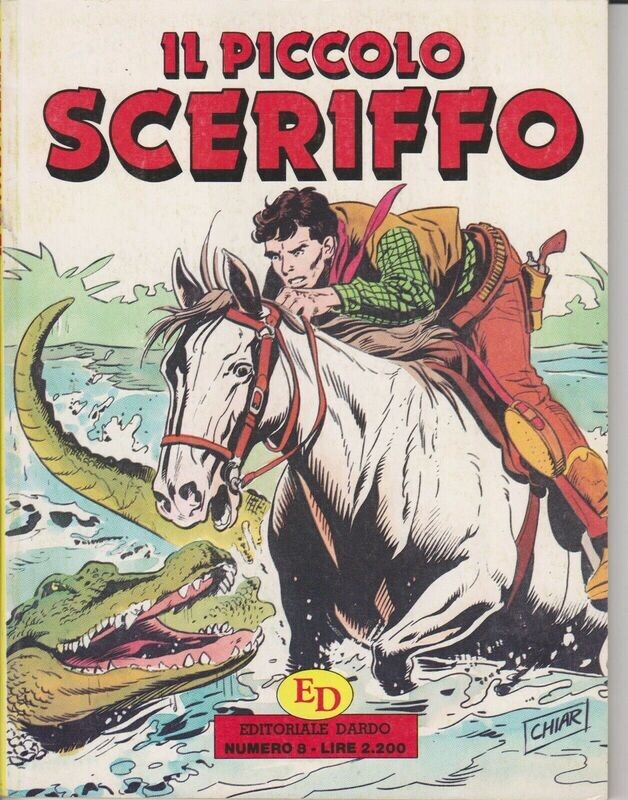 IL PICCOLO SCERIFFO N.8 - EDIZIONI DARDO