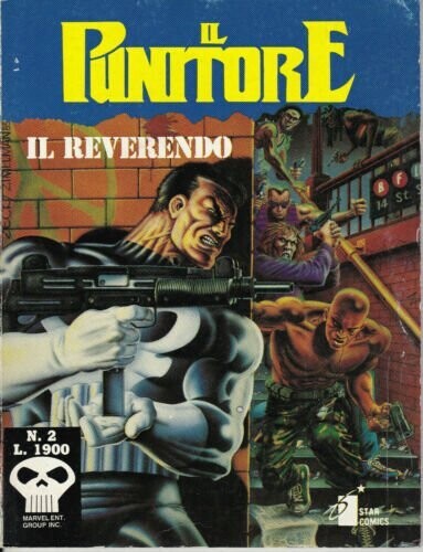 il punitore n.2 - il reverendo - ed. star comics