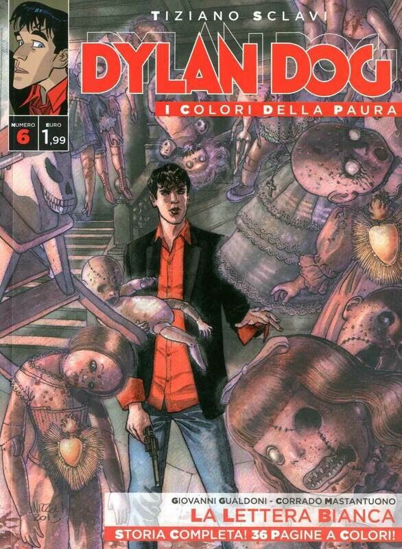 Dylan Dog i colori della paura - N.6 - la lettera bianca