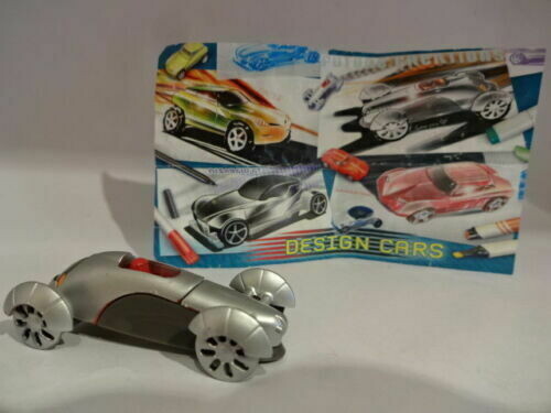 kinder sorpresa C-120  - DESIGN CAR - AUTO SILVER