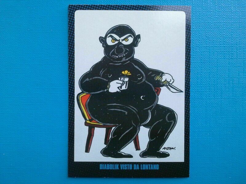 Figurina - Diabolik il re del Terrore - Sticker no. C11 -   Nuova -Ed Panini - ITALIA