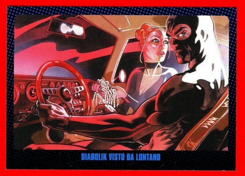 Figurina - Diabolik il re del Terrore - Sticker no. C35 -   Nuova -Ed Panini - ITALIA