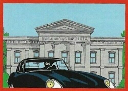 Figurina - Diabolik il re del Terrore - Sticker no. 185 -   Nuova -Ed Panini - ITALIA