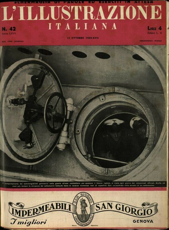 L'illustrazione Italiana anno LXVI N.42 del 1939