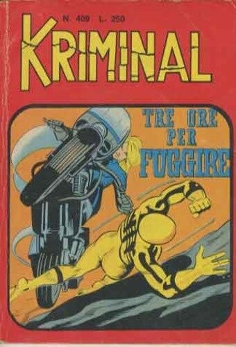 Kriminal N.409 - Tre ore per fuggire - ed. corno