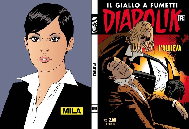 Diabolik ristampa - N.686 - L'ALLIEVA
