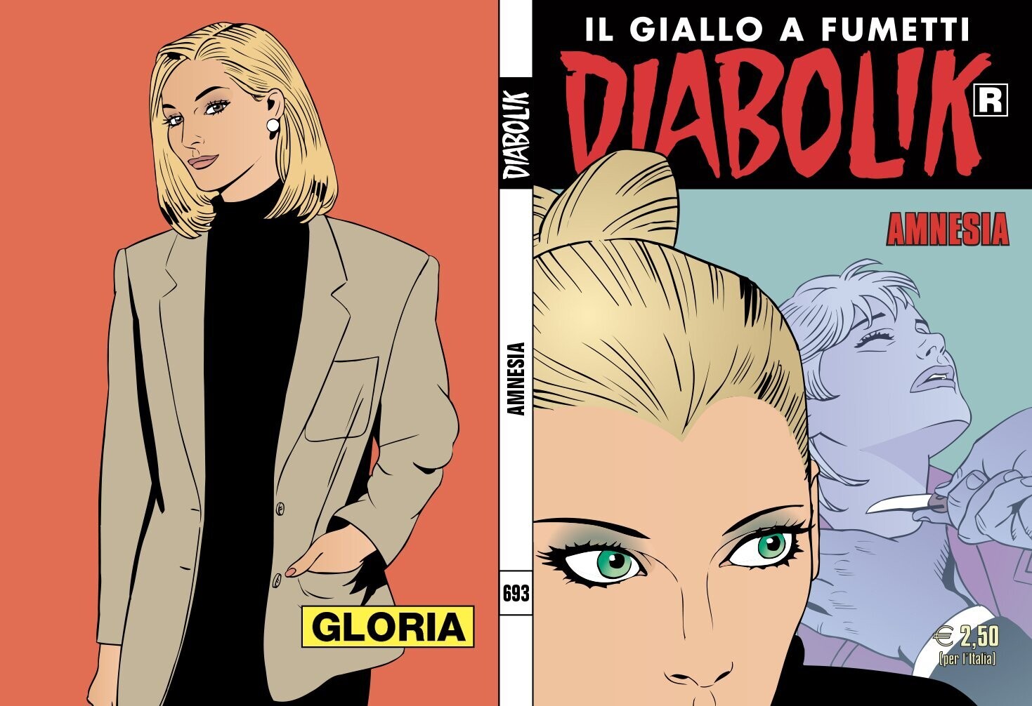 Diabolik ristampa - N.693 - AMNESIA