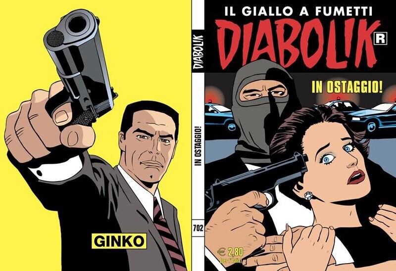 Diabolik ristampa - N.702 - IN OSTAGGIO!