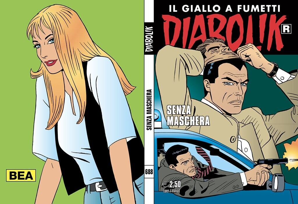 Diabolik ristampa - N.688 - SENZA MASCHERA