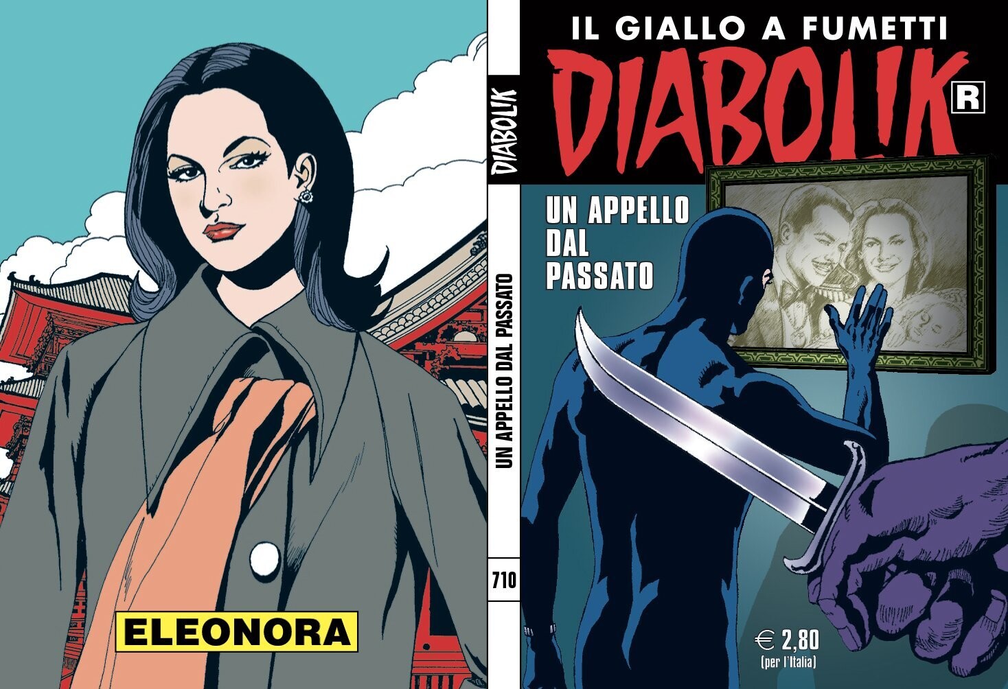 Diabolik ristampa - N.710 - UN APPELLO DAL PASSATO