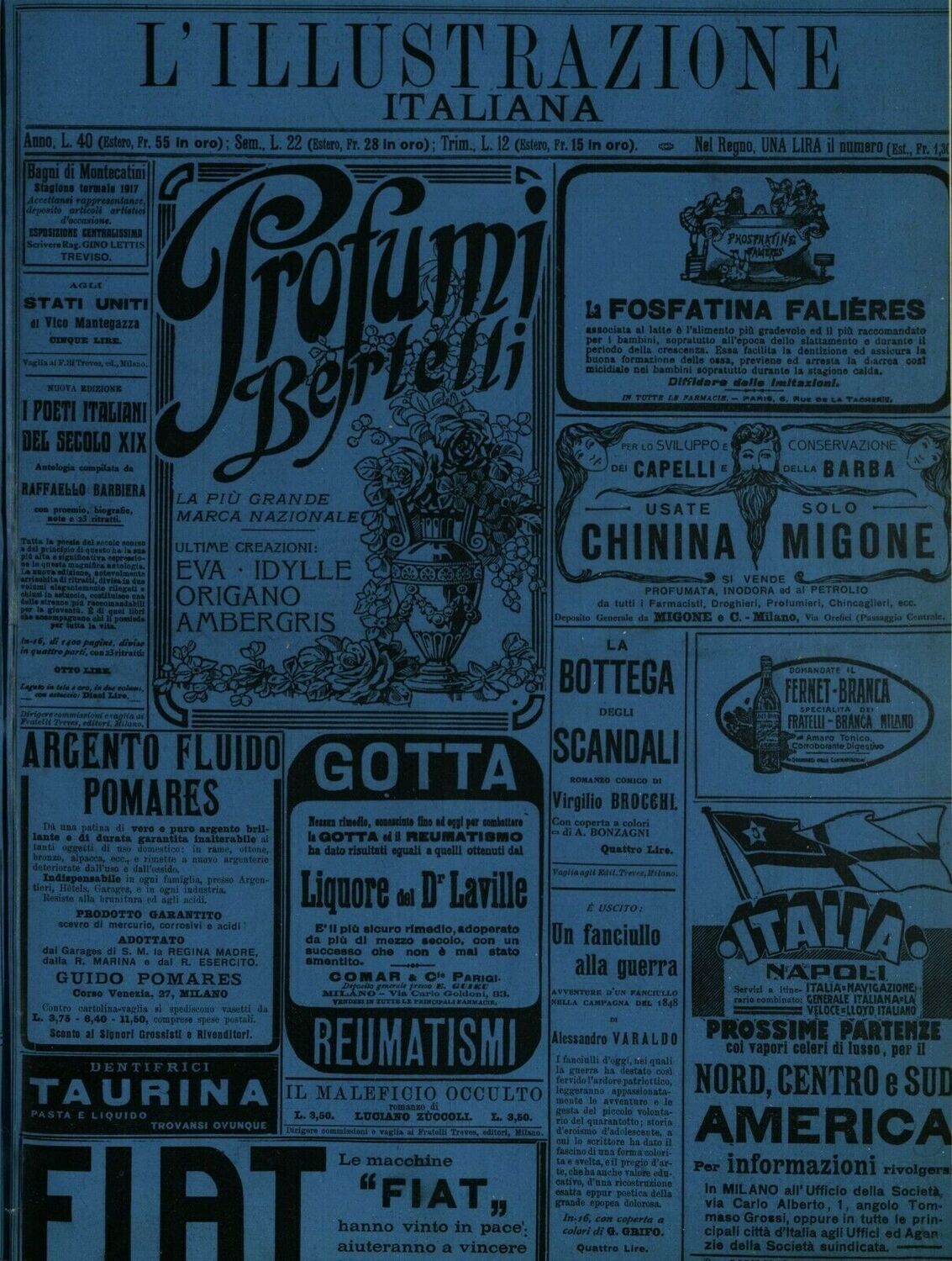 L'illustrazione Italiana anno XLIV N.19 del 1917