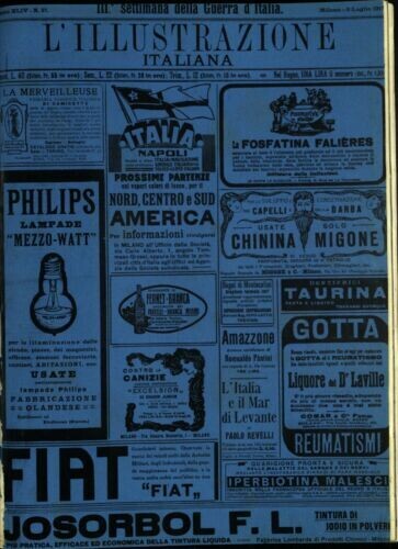 L'illustrazione Italiana anno XLIV N.27 del 1917