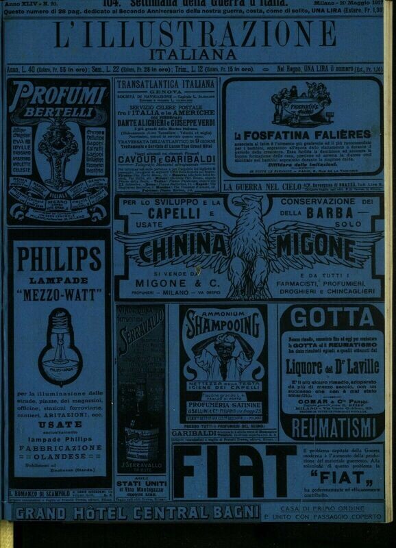L'illustrazione Italiana anno XLIV N.20 del 1917