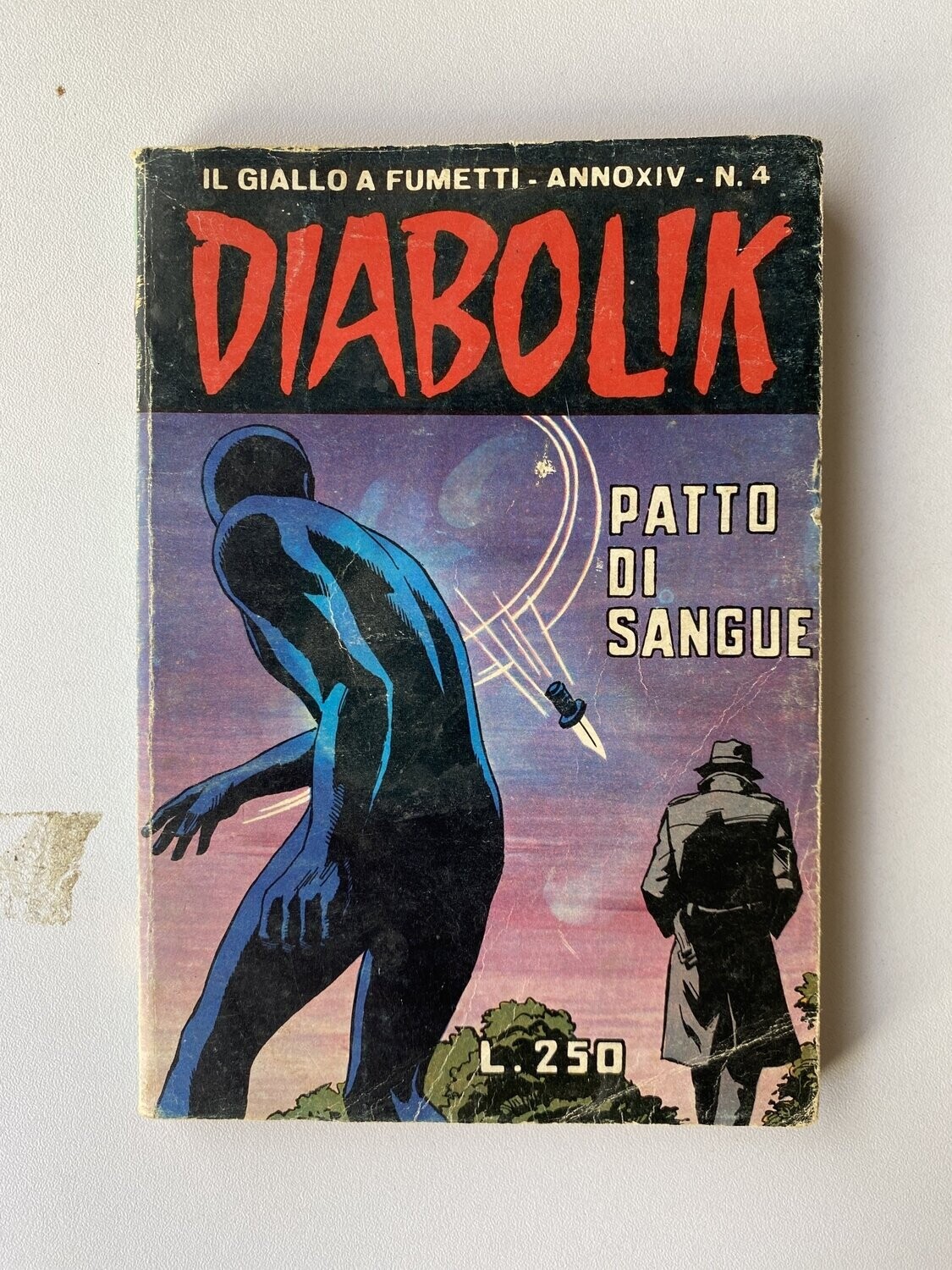 Diabolik - Anno XIV - N.4 - PATTO DI SANGUE