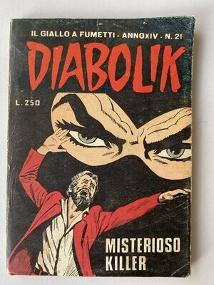 Diabolik - Anno XIV - N.21 - MISTERIOSO KILLER