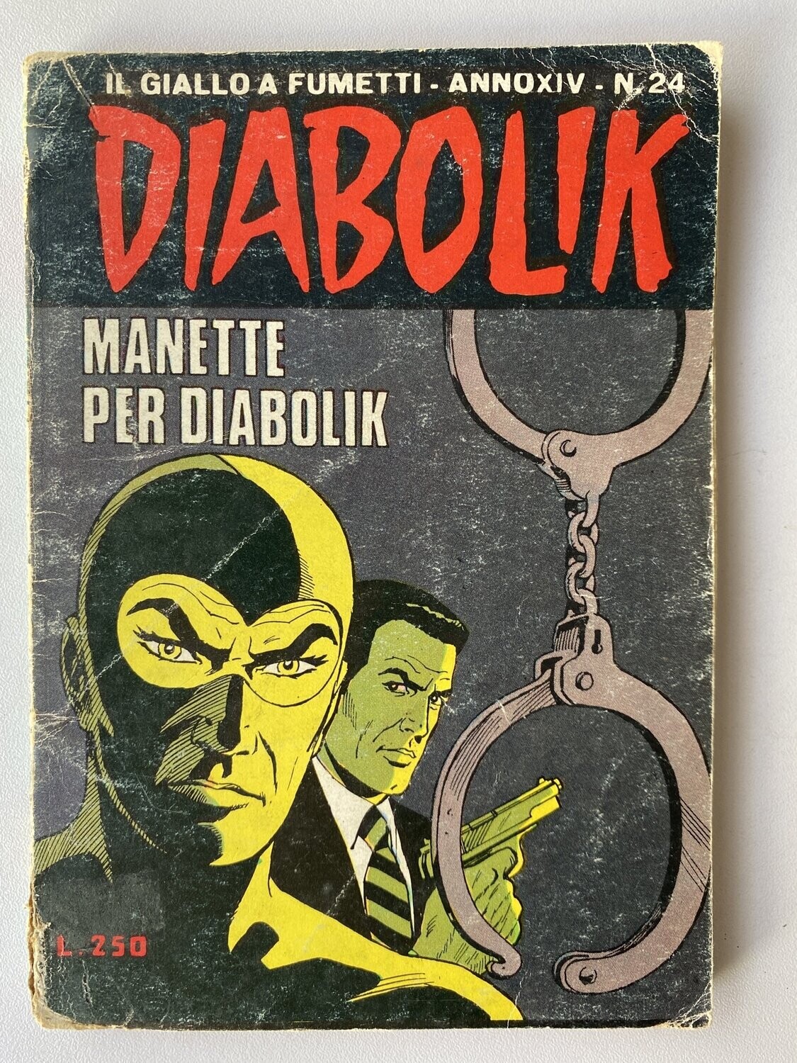Diabolik - Anno XIV - N.24 - MANETTE PER DIABOLIK