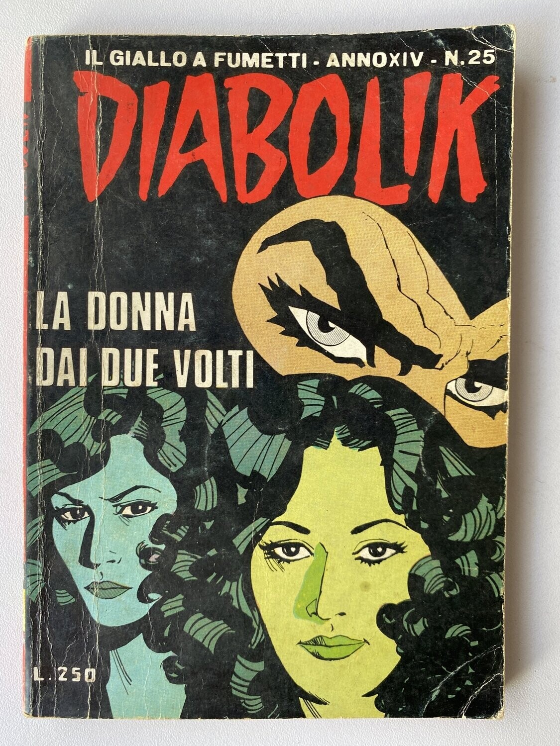 Diabolik - Anno XIV - N.25 - LA DONNA DAI DUE VOLTI