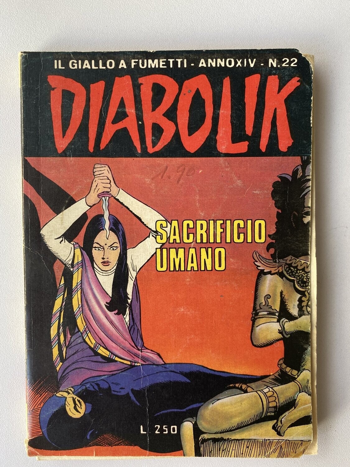 Diabolik - Anno XIV - N.22 - SACRIFICIO UMANO