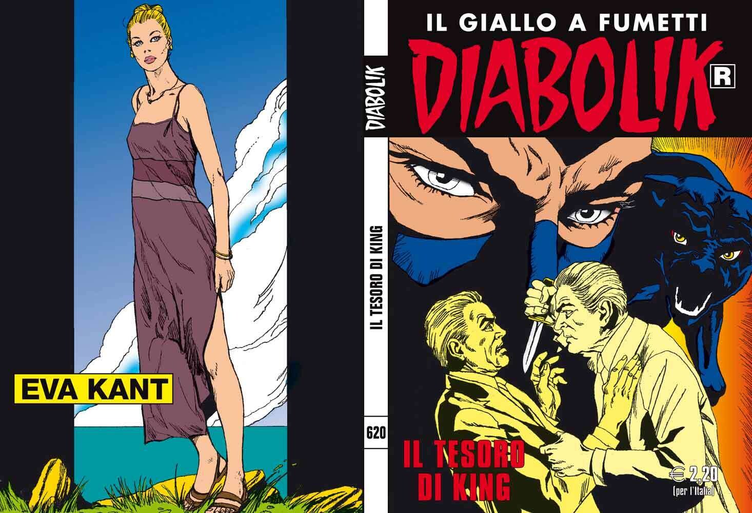 Diabolik ristampa - N.620 - IL TESORO DI KING