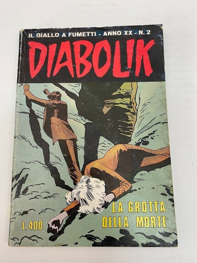 Diabolik - Anno XX - N.2 - LA GROTTA DELLA MORTE